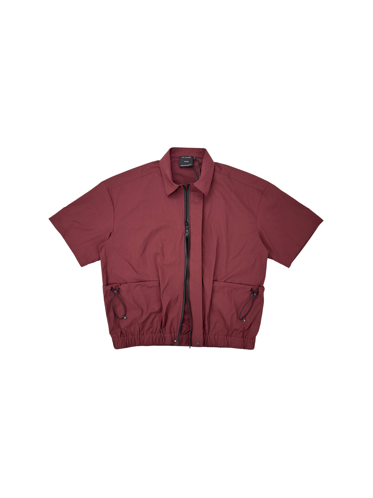 devequi FL.02 Large pocket drawstring zipper workwear shirt