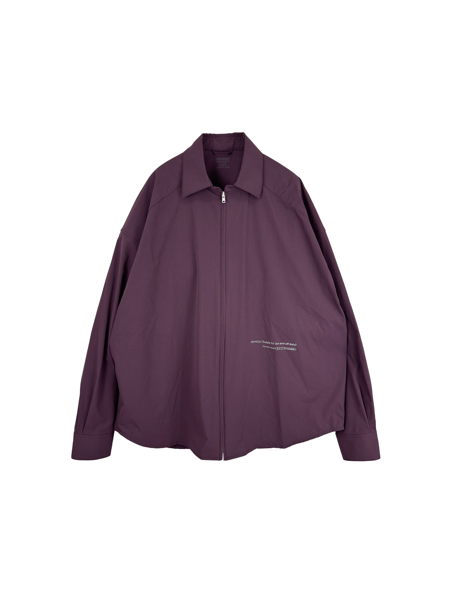devequi FL.02 ice zipper shirt
