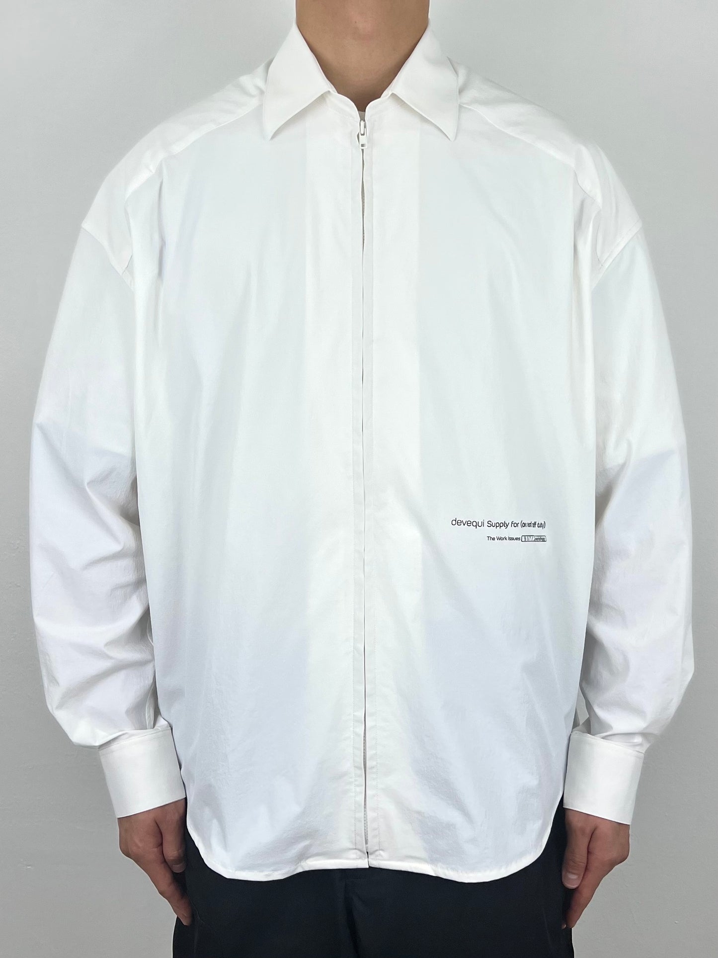 devequi FL.01 ICE ZIPPER SHIRT