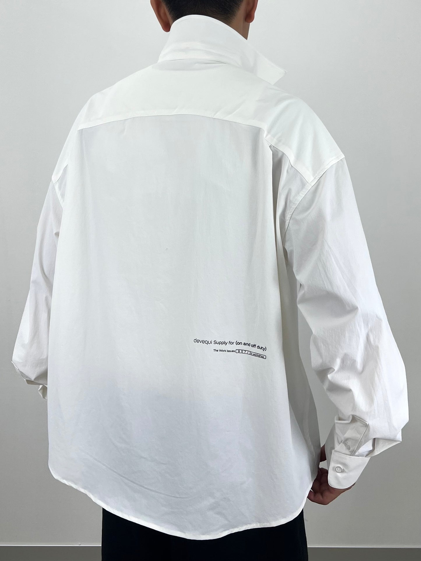 devequi FL.01  ICE ZIPPER SHIRT