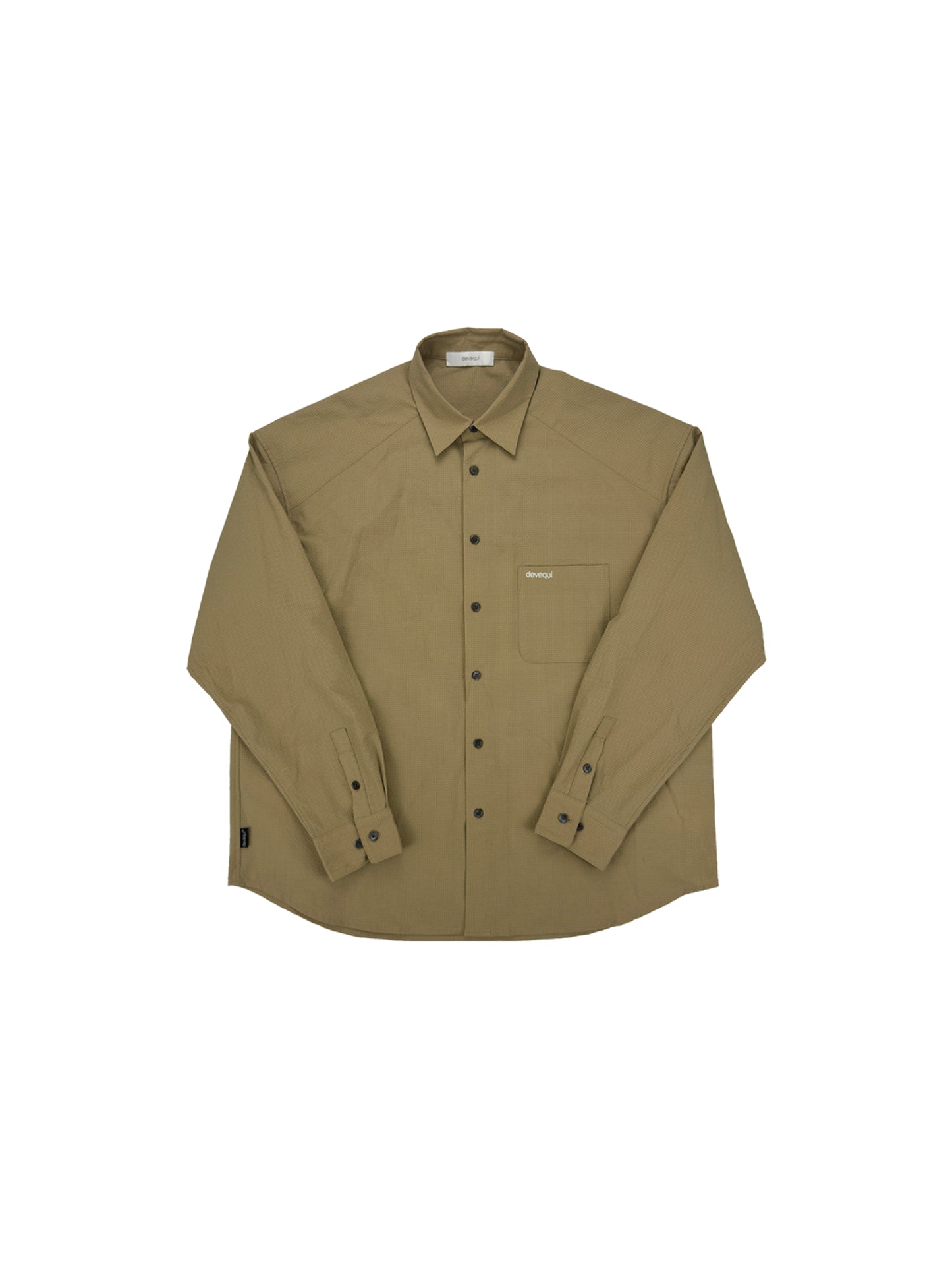 devequi FL.01 Bubble gauze shirt