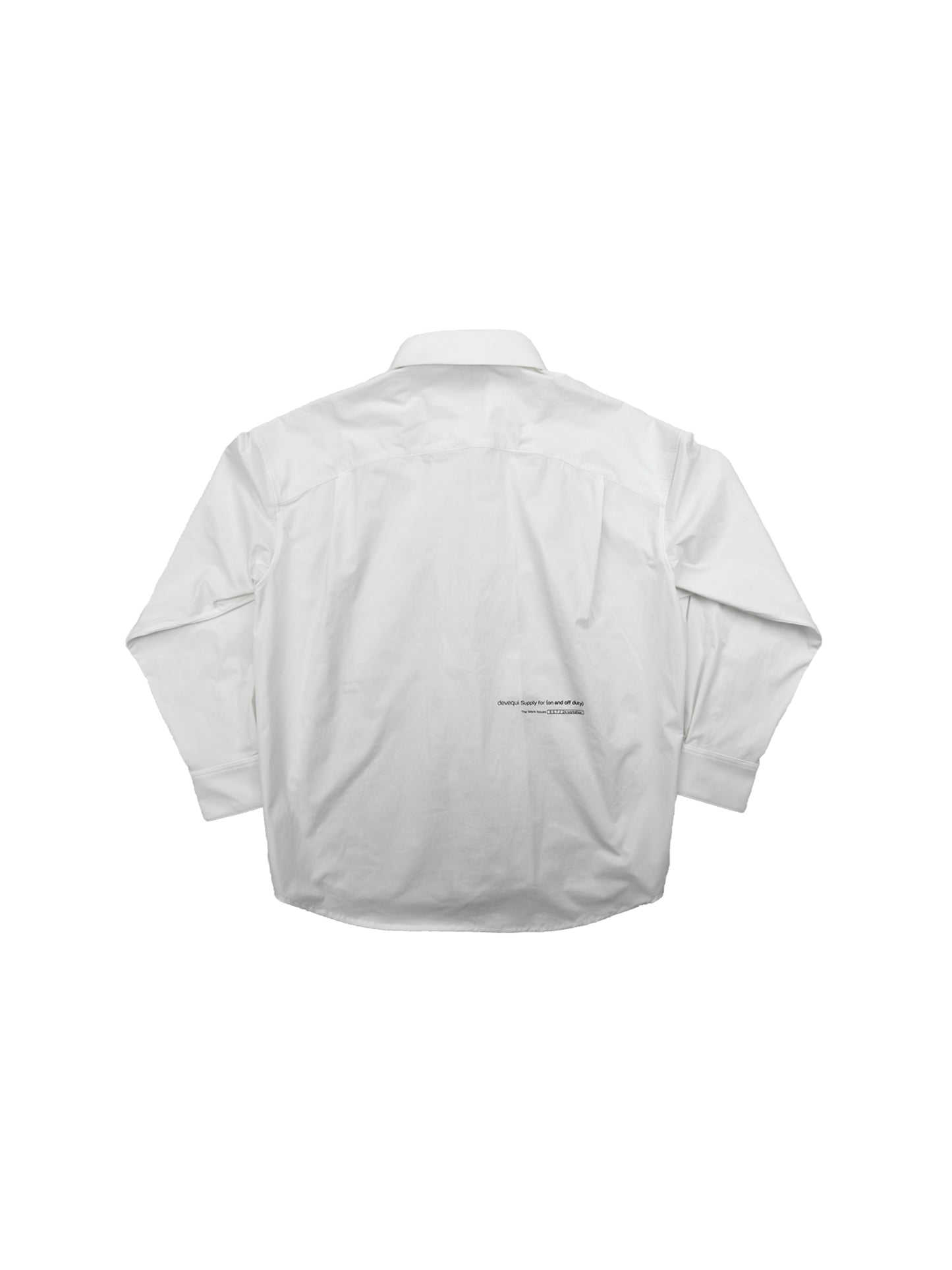devequi FL.01  ICE ZIPPER SHIRT