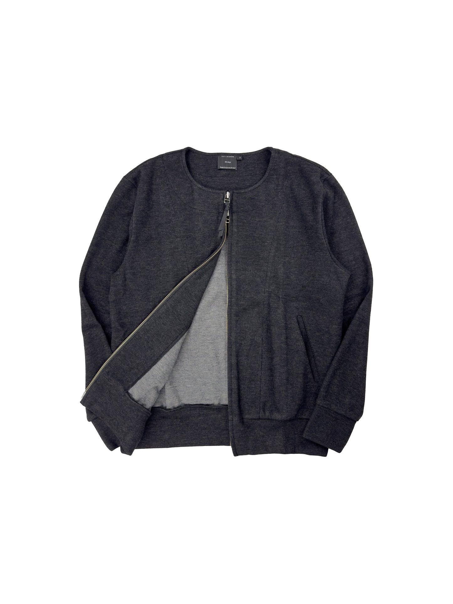 devequi （CRS）DOUBLE-SIDED WOOL BLEND CARDIGAN