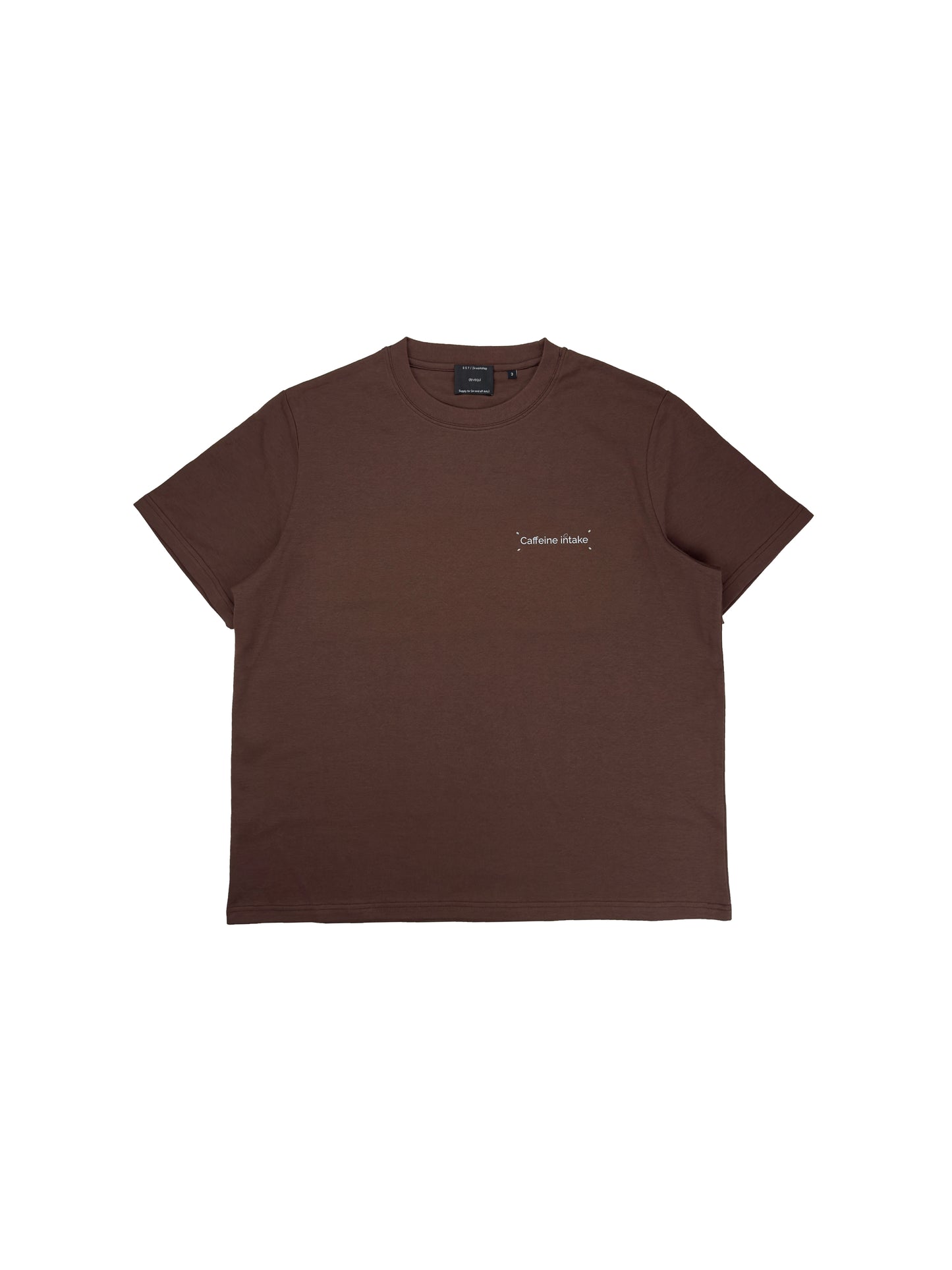 devequi FL.03 *Caffeine * Basic Pattern TEE