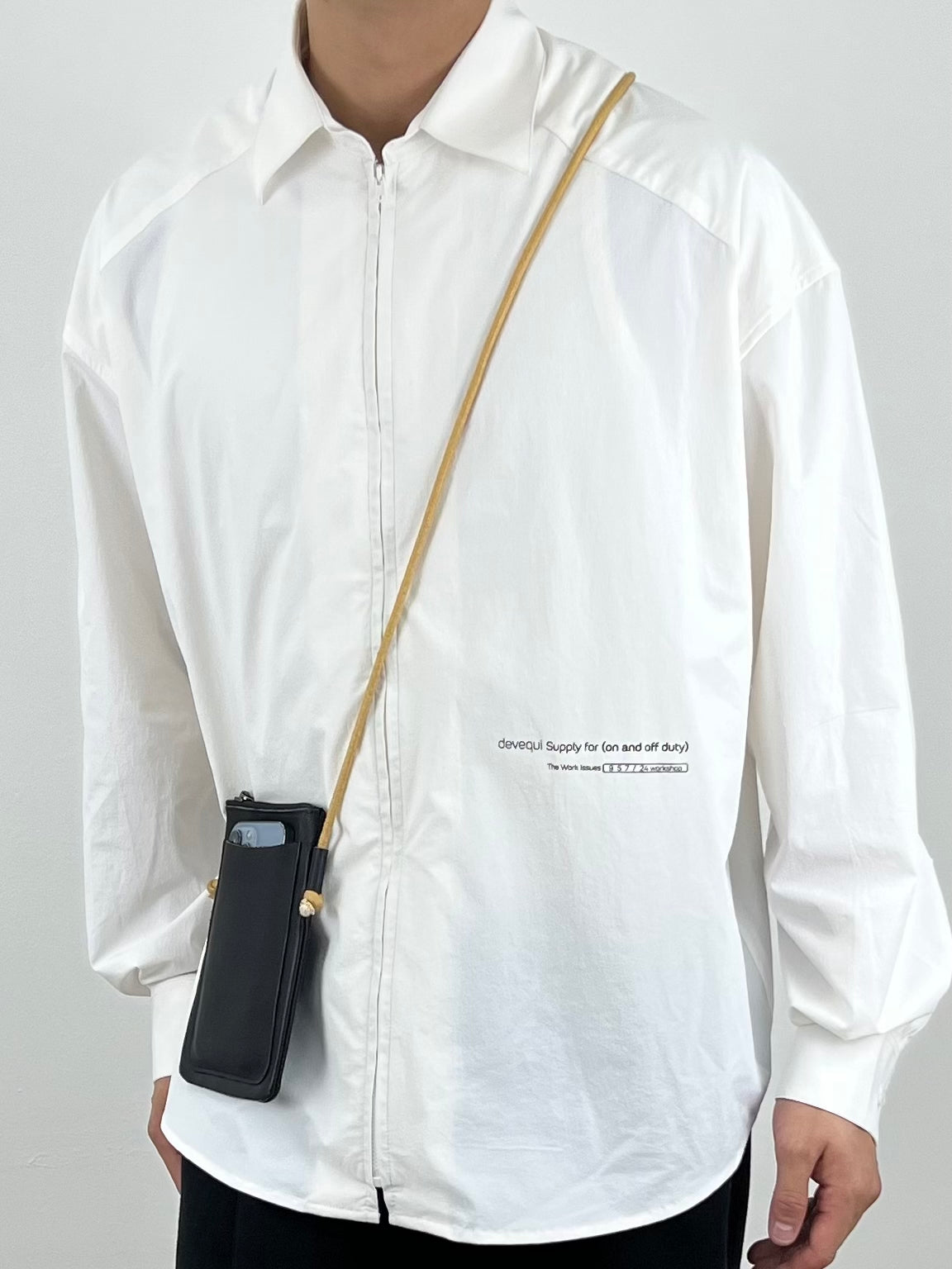 devequi FL.01  ICE ZIPPER SHIRT