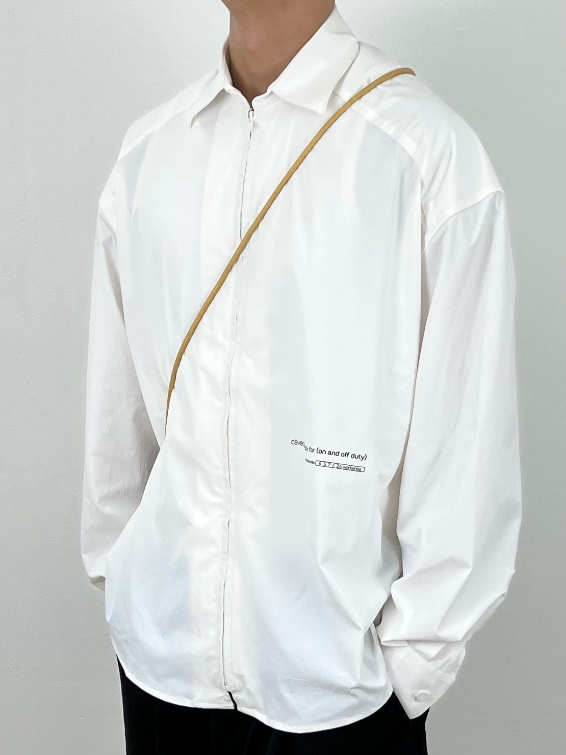 devequi FL.01  ICE ZIPPER SHIRT